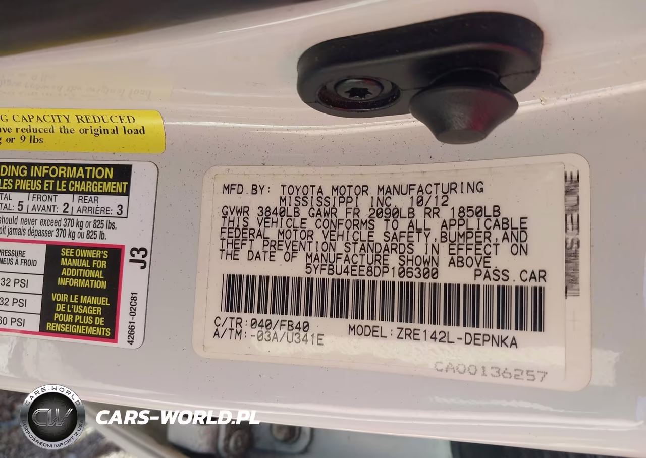 2013 Toyota Corolla Le VIN:5YFBU4EE8DP106300 - 9