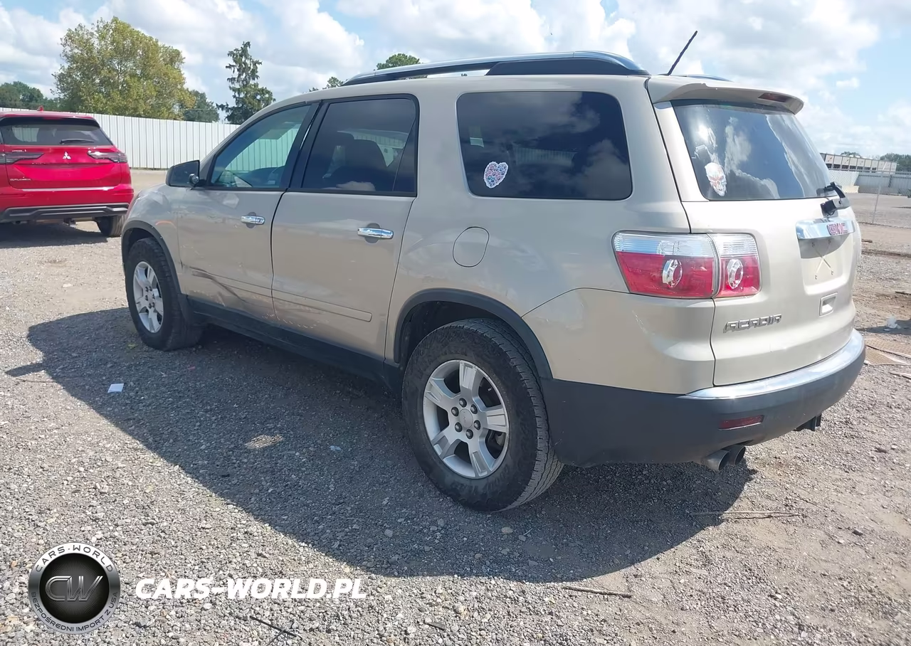 2009 GMC Acadia Sle-1 VIN:1GKER13D69J174456 - 3