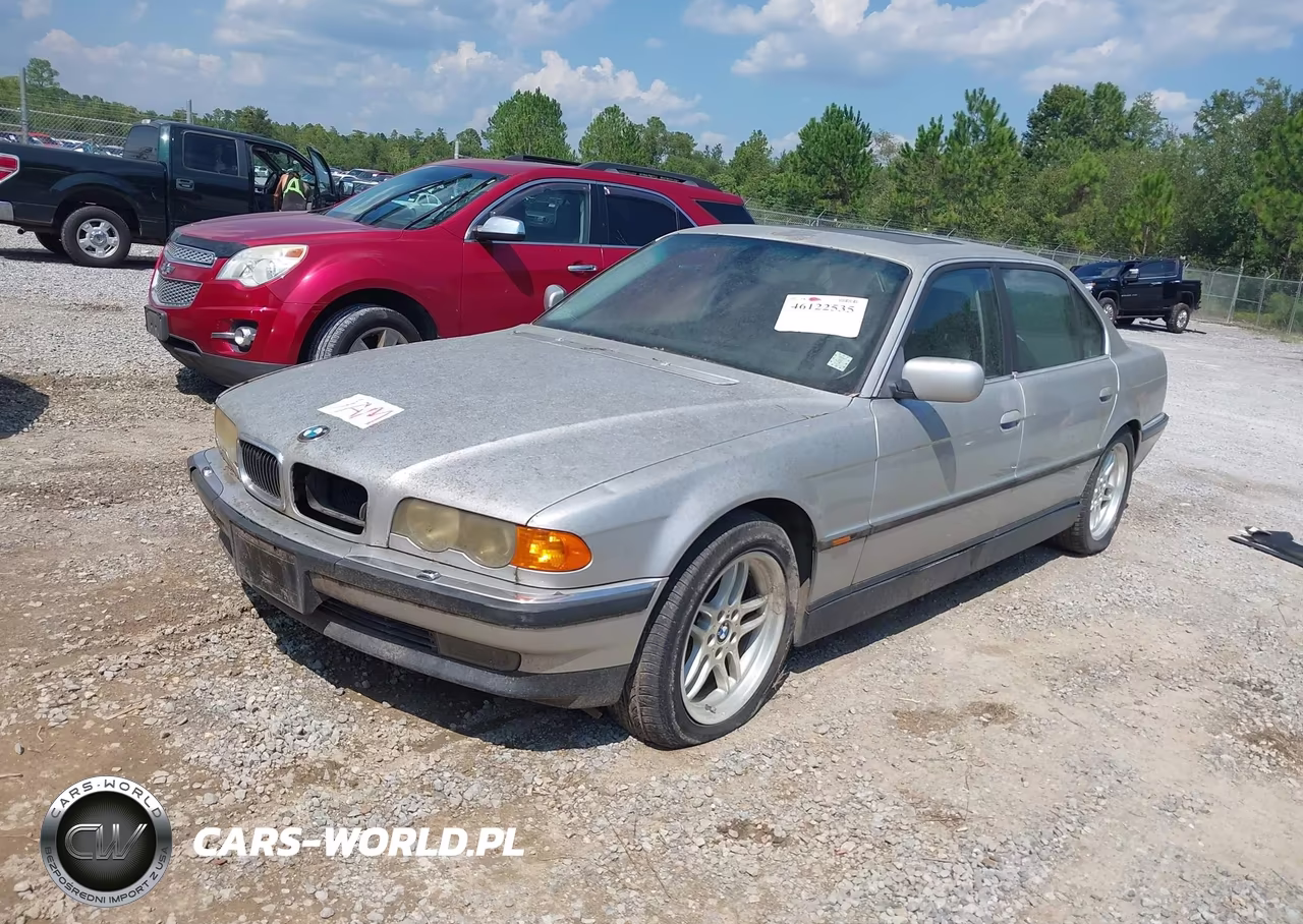 2000 BMW 740Il VIN:WBAGH8347YDP13578 - 2
