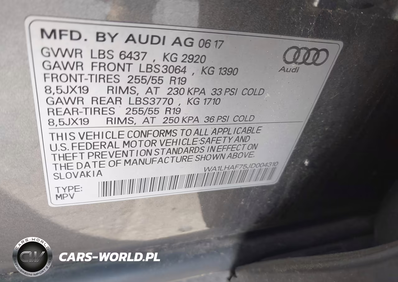 2018 Audi Q7 2.0T Premium VIN:WA1LHAF75JD004310 - 9