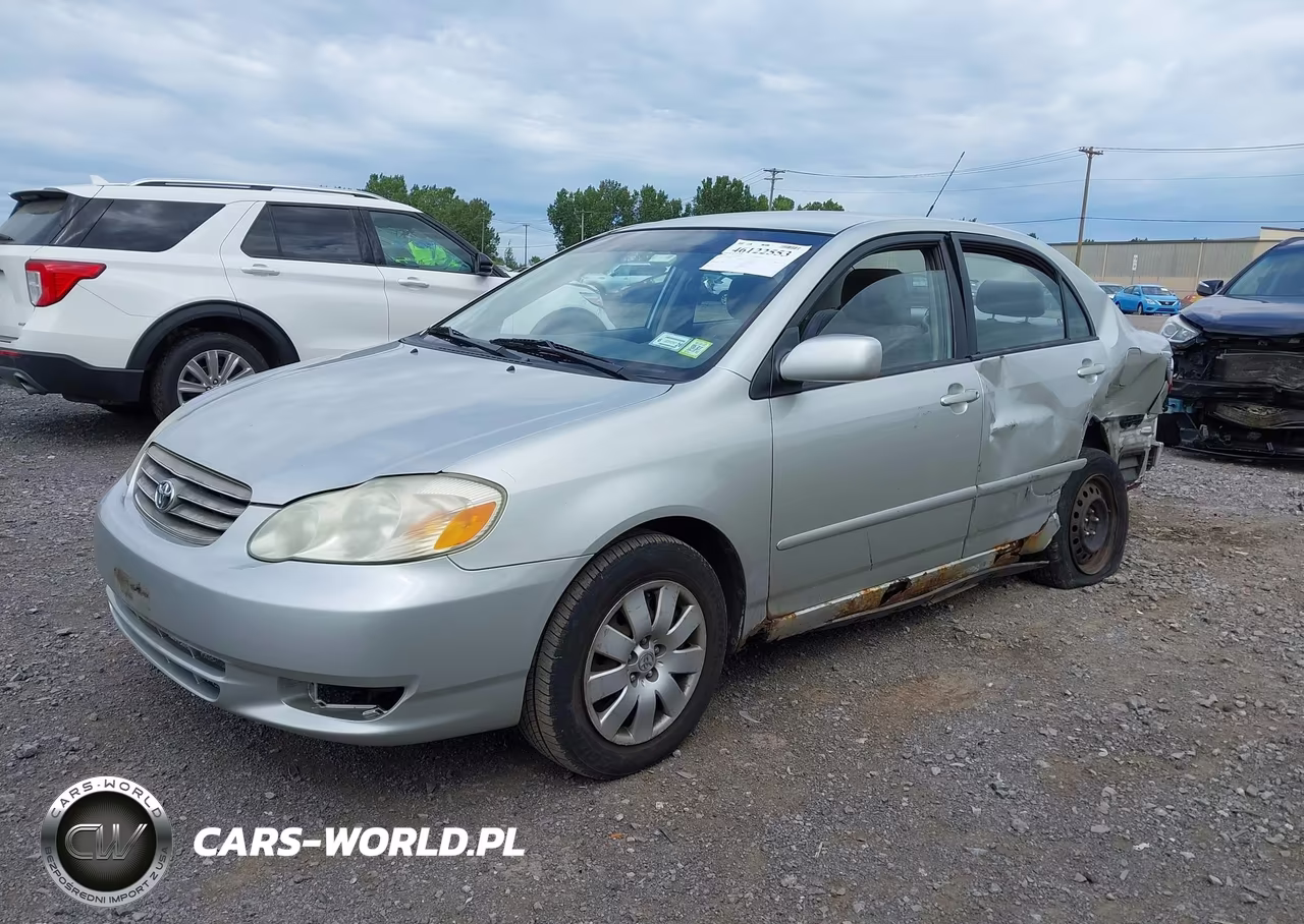2003 Toyota Corolla Le VIN:JTDBR32E630029774 - 2