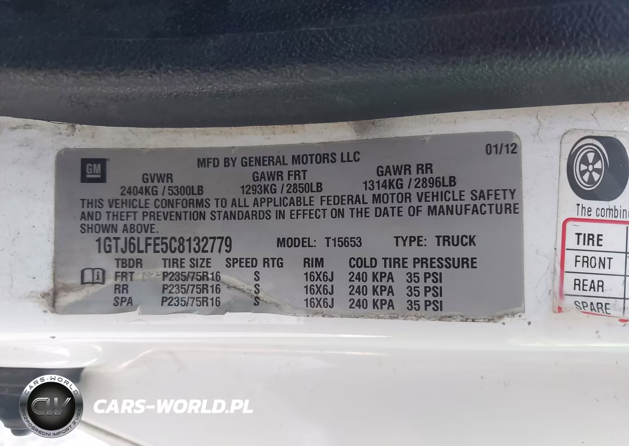 2012 GMC Canyon Work Truck VIN:1GTJ6LFE5C8132779 - 9
