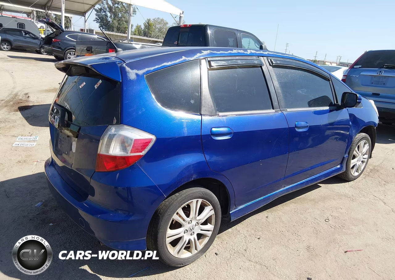 2010 Honda Fit Sport VIN:JHMGE8H45AS012591 - 4