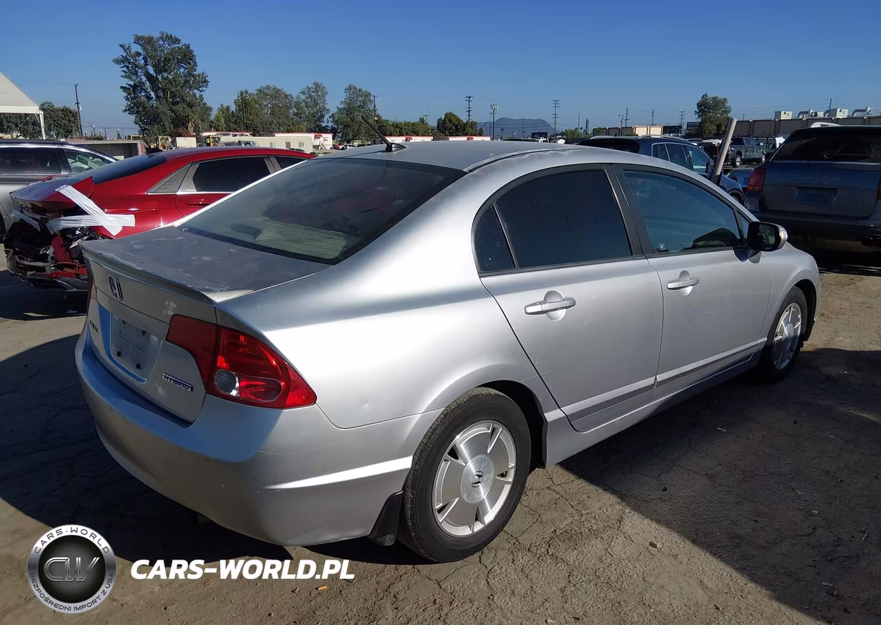 2008 Honda Civic Hybrid VIN:JHMFA36298S008243 - 4