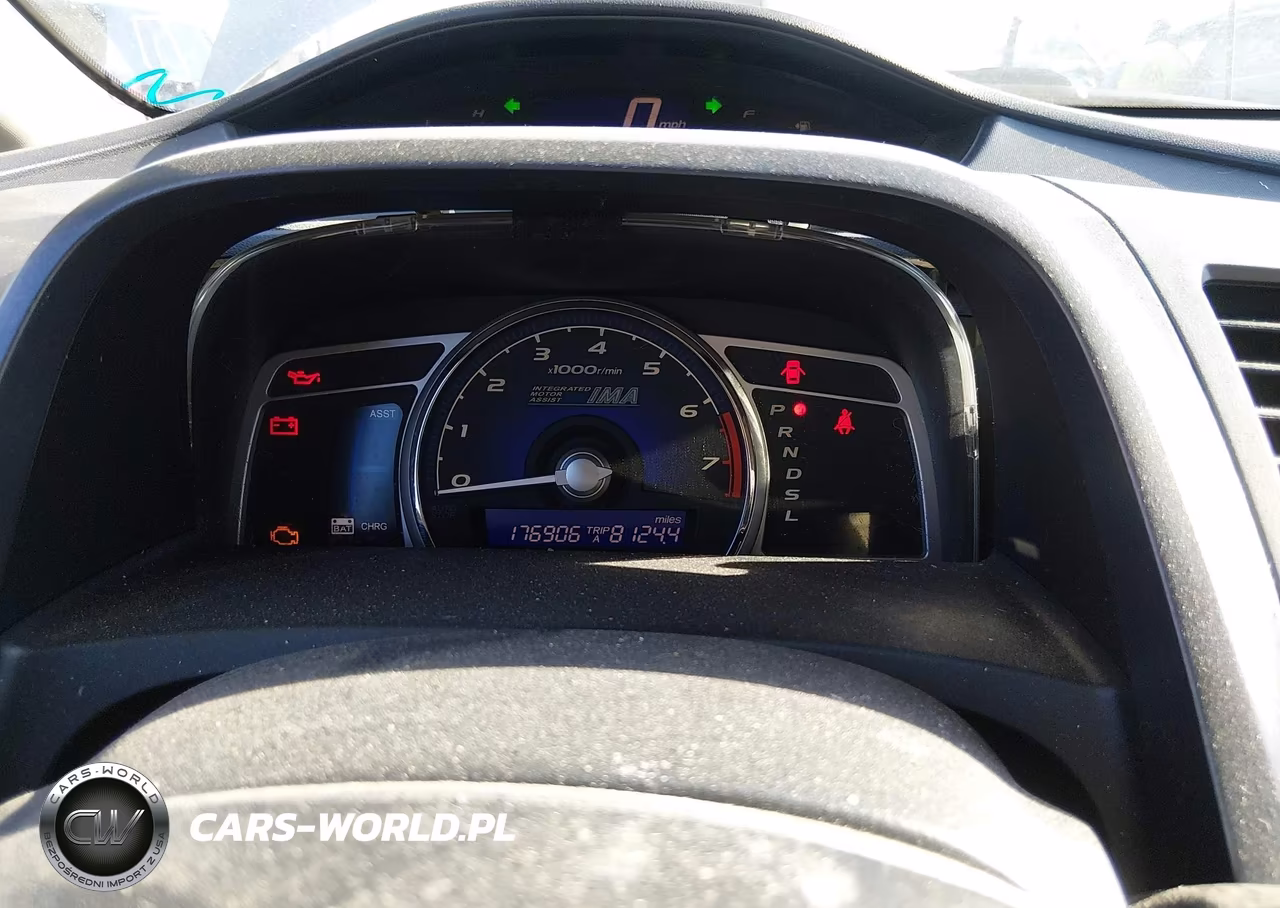 2008 Honda Civic Hybrid VIN:JHMFA36298S008243 - 7