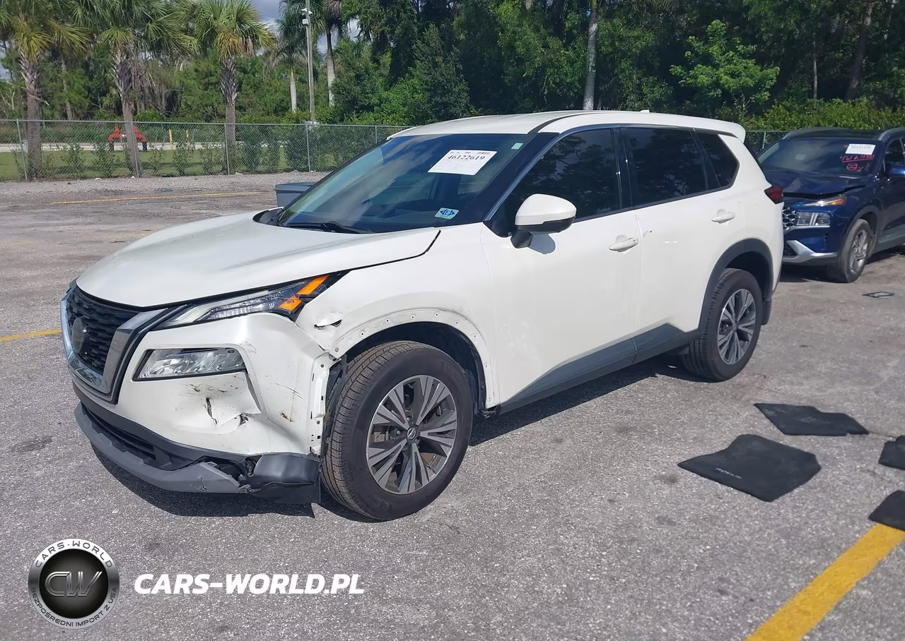 2021 Nissan Rogue Sv Fwd VIN:5N1AT3BA4MC745210 - 2