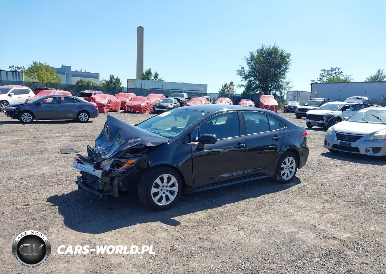 2021 Toyota Corolla Le VIN:5YFEPMAE7MP193813 - 2