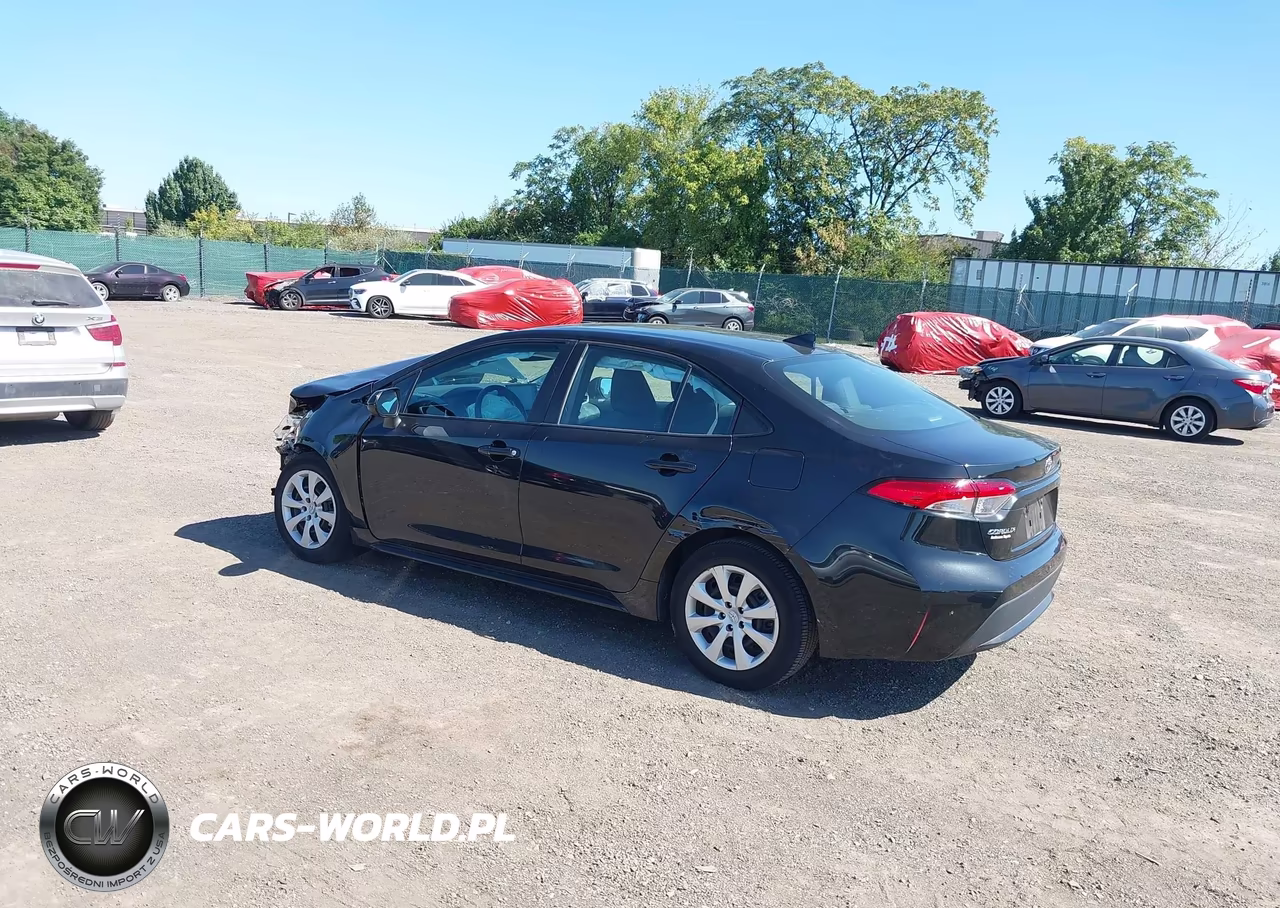 2021 Toyota Corolla Le VIN:5YFEPMAE7MP193813 - 3