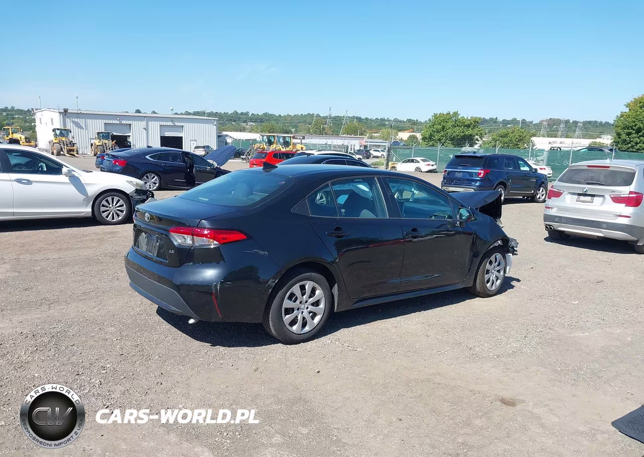 2021 Toyota Corolla Le VIN:5YFEPMAE7MP193813 - 4
