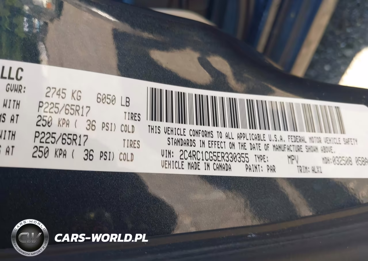 2014 Chrysler Town & Country Touring-L VIN:2C4RC1CG5ER330355 - 9
