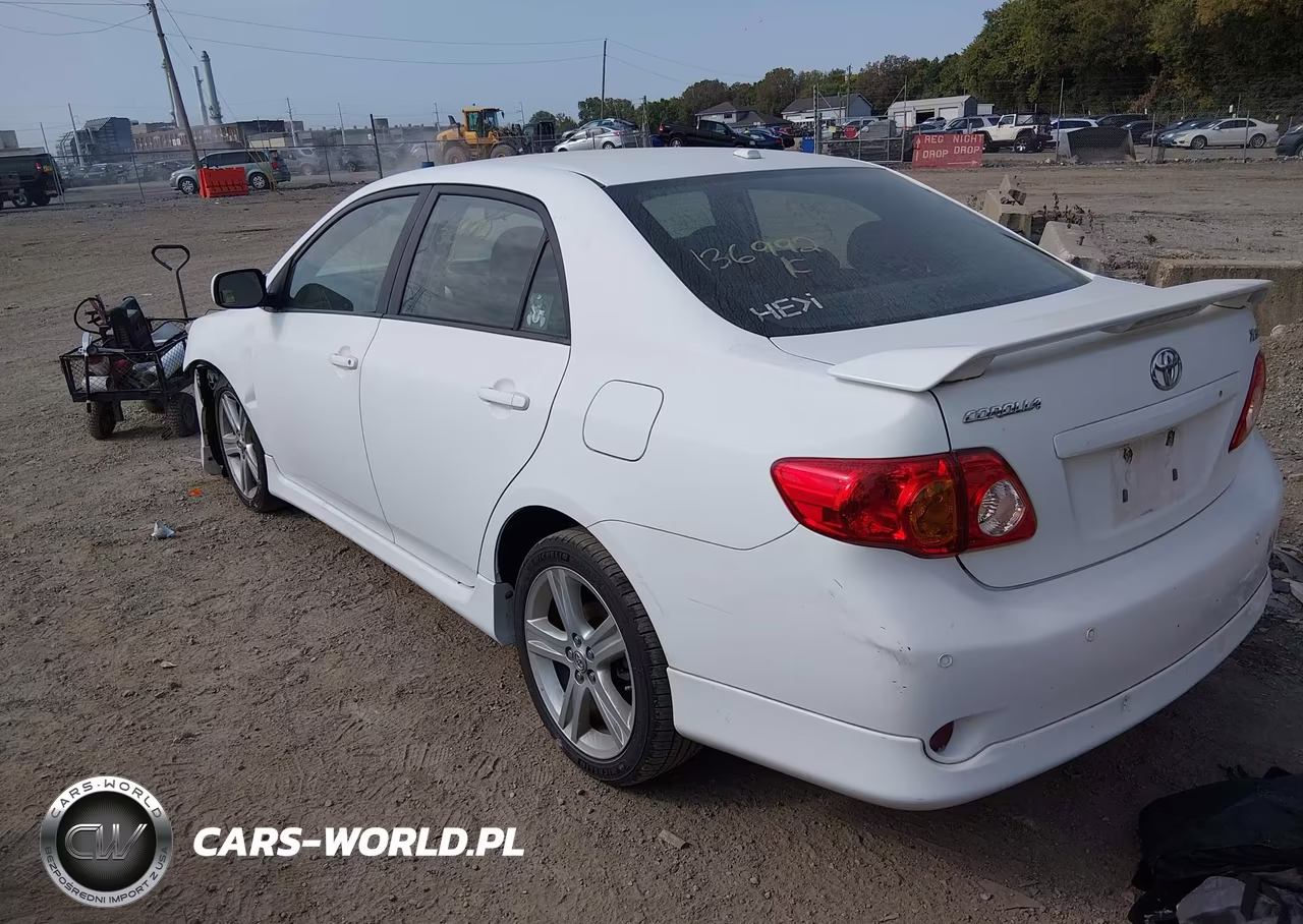 2009 Toyota Corolla Xrs VIN:1NXBE40E19Z136992 - 3