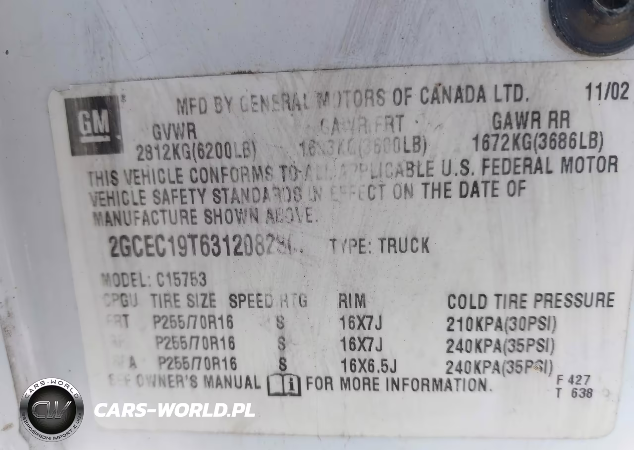 2003 Chevrolet Silverado 1500 Lt VIN:2GCEC19T631208280 - 9