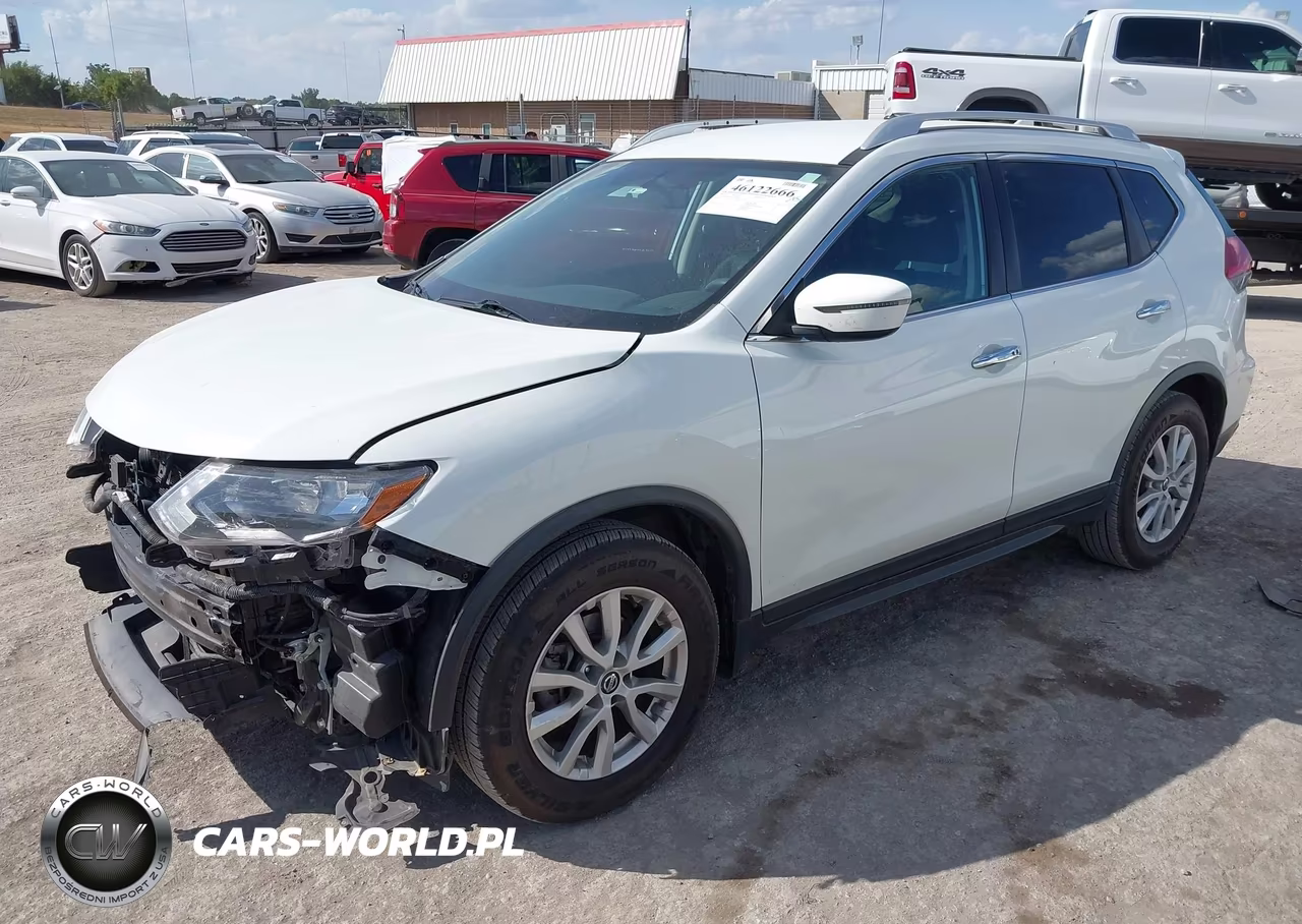 2017 Nissan Rogue Sv VIN:KNMAT2MT3HP604091 - 2