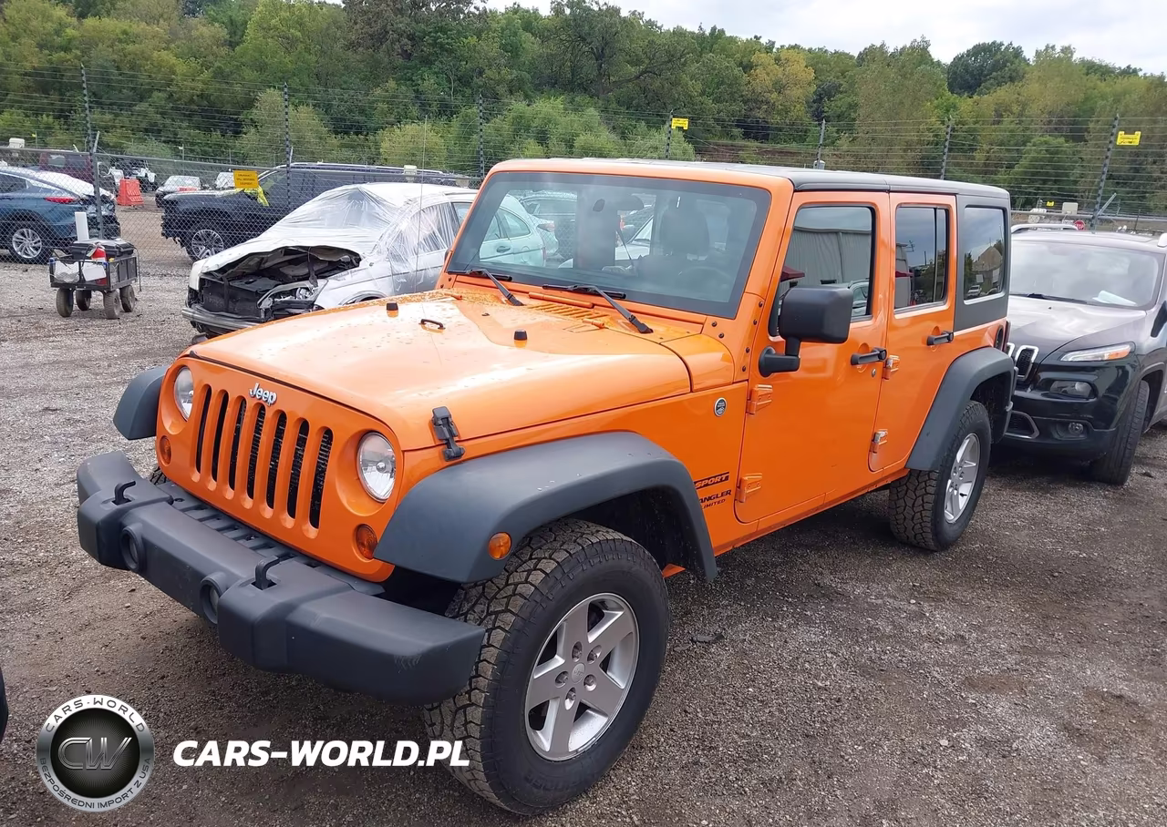 2012 Jeep Wrangler Unlimited Sport VIN:1C4HJWDG0CL208571 - 2