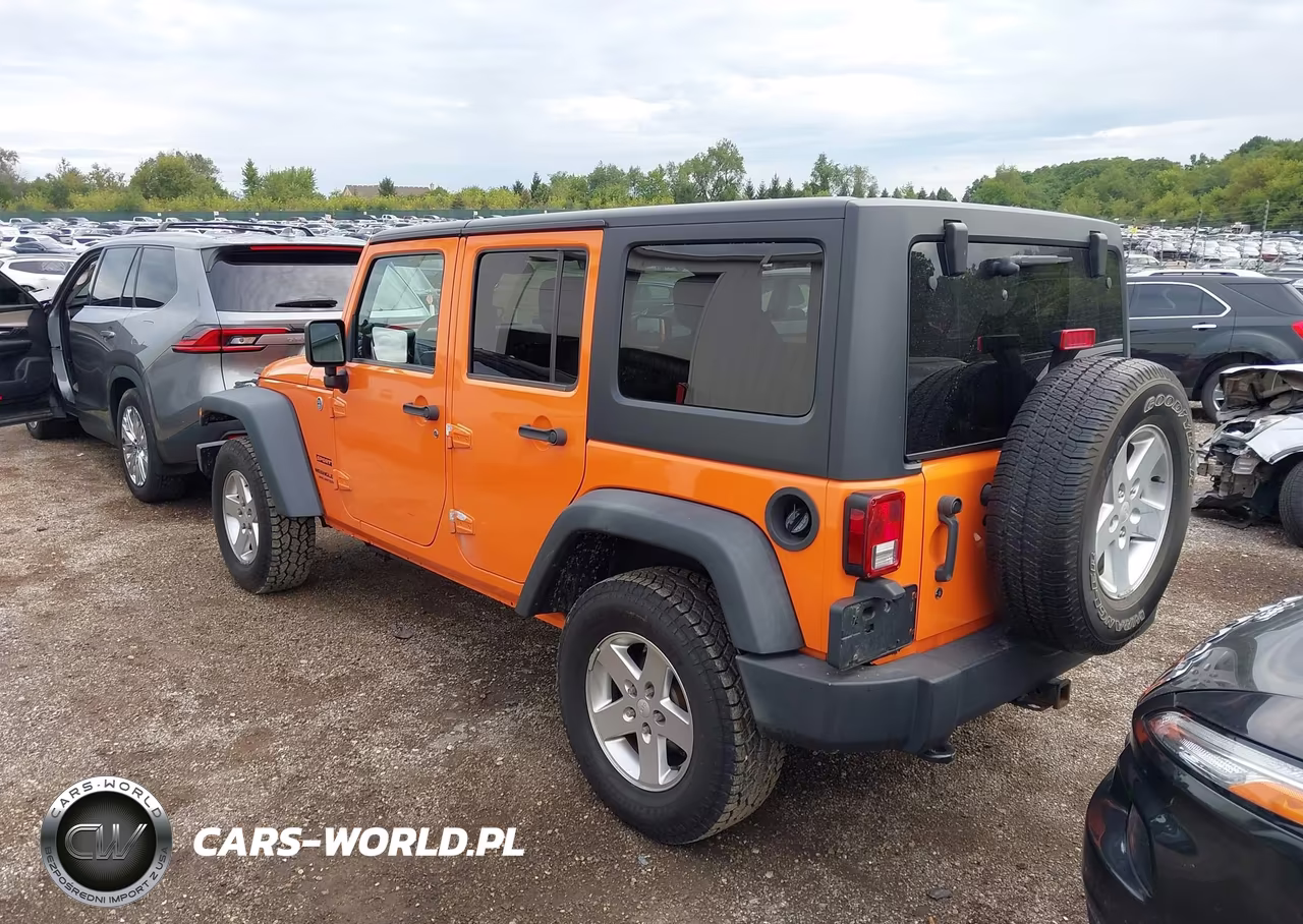 2012 Jeep Wrangler Unlimited Sport VIN:1C4HJWDG0CL208571 - 3