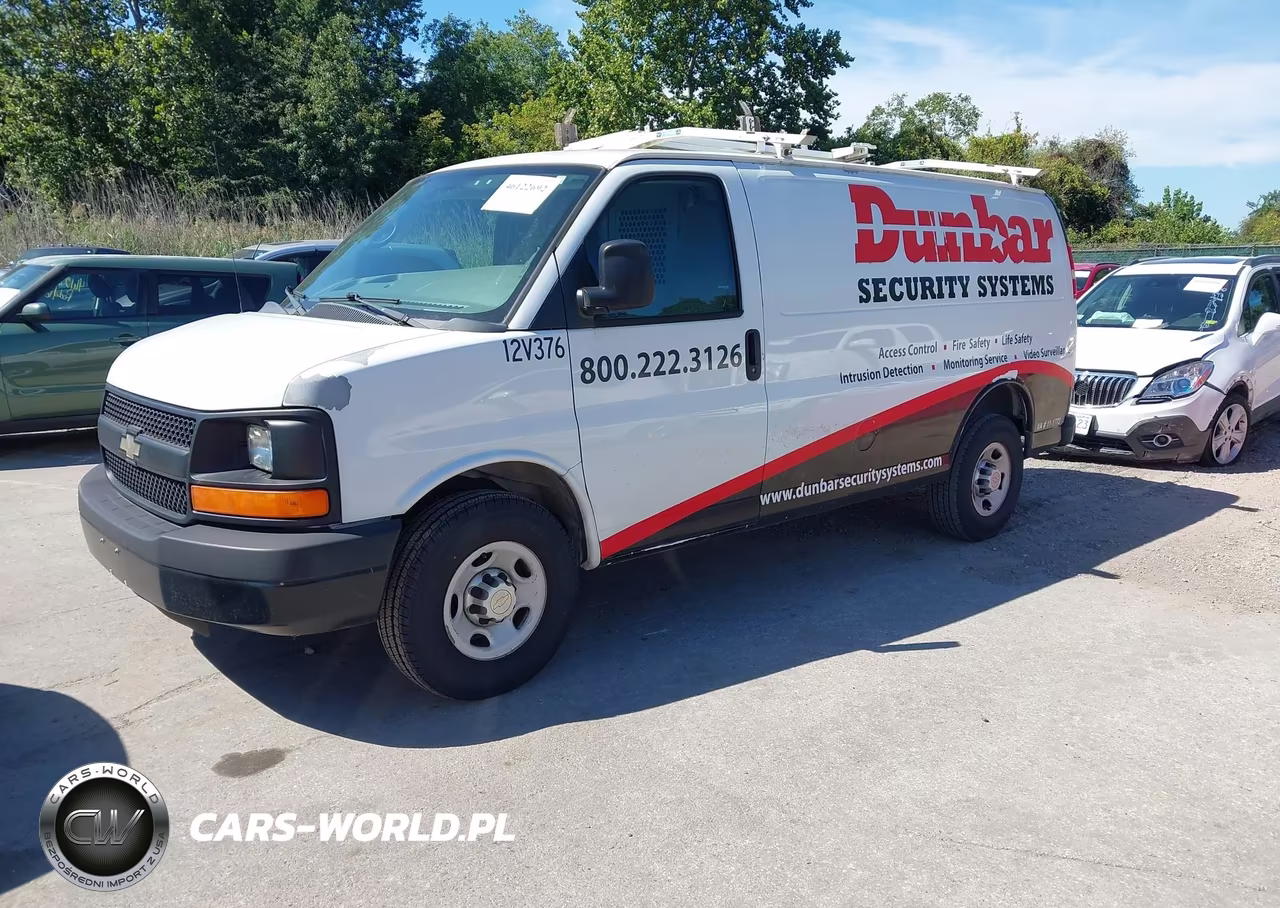 2012 Chevrolet Express 3500 Work Van VIN:1GCZGTCG9C1184639 - 2