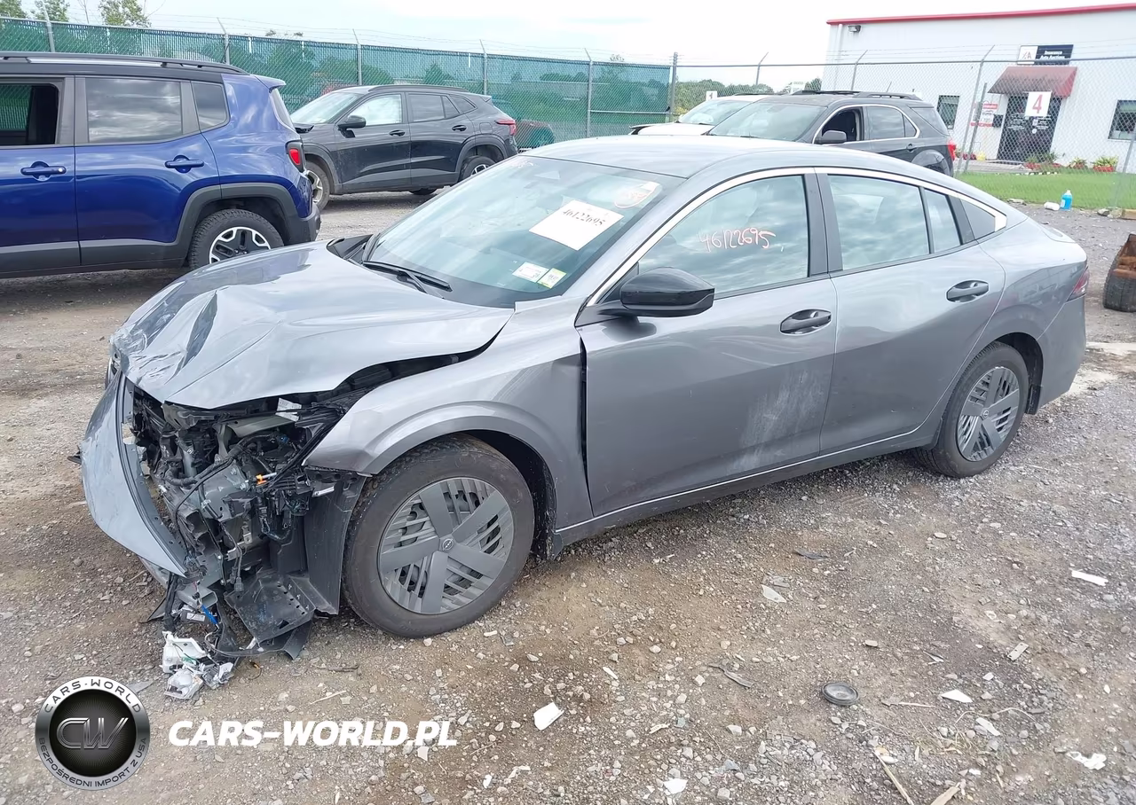 2026 Nissan Sentra S VIN:3N1AB9BV0TY223616 - 2