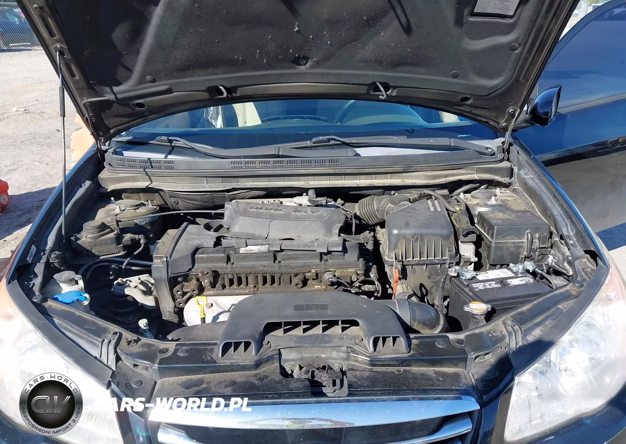 2010 Hyundai Elantra Gls VIN:KMHDU4AD2AU149918 - 10