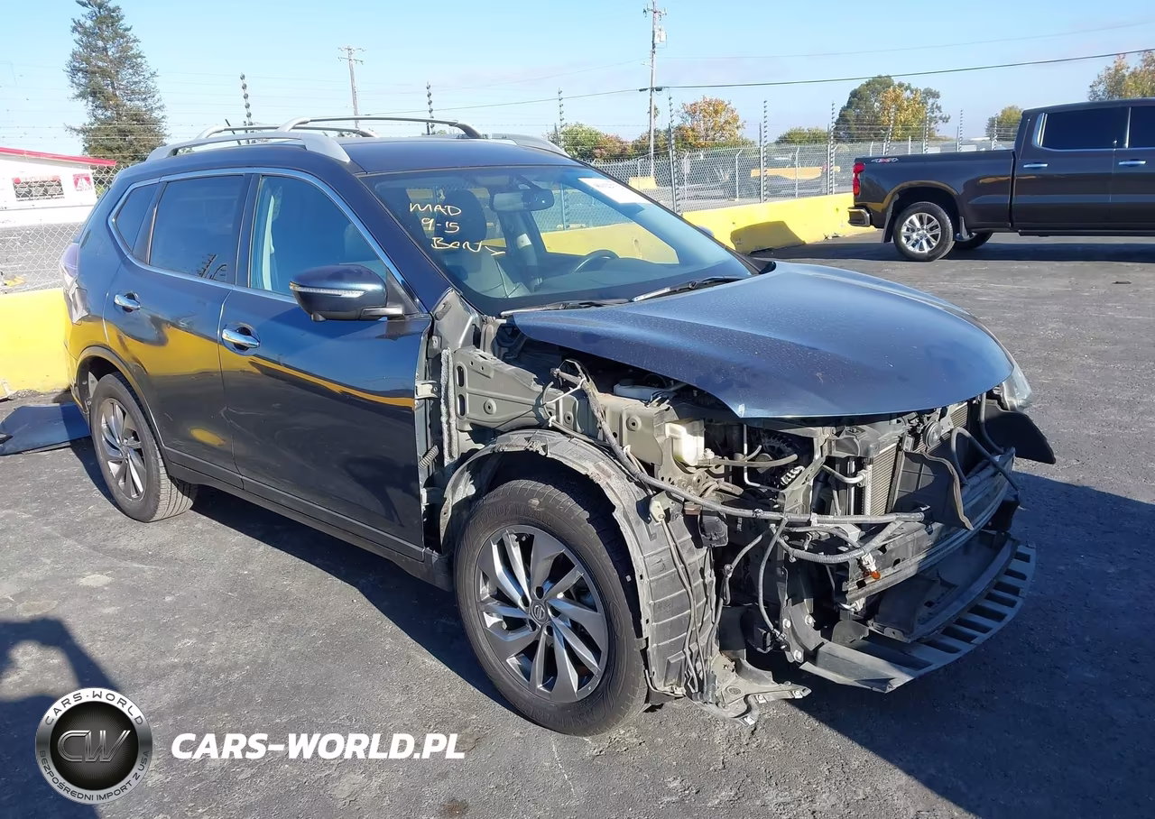 2015 Nissan Rogue Sl VIN:5N1AT2MT3FC814898 - 1