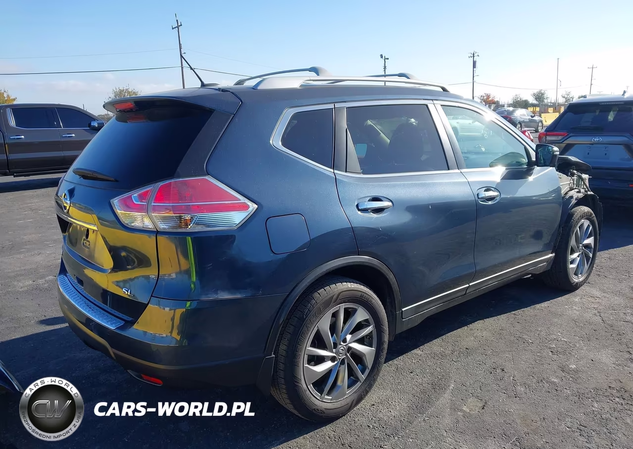 2015 Nissan Rogue Sl VIN:5N1AT2MT3FC814898 - 4