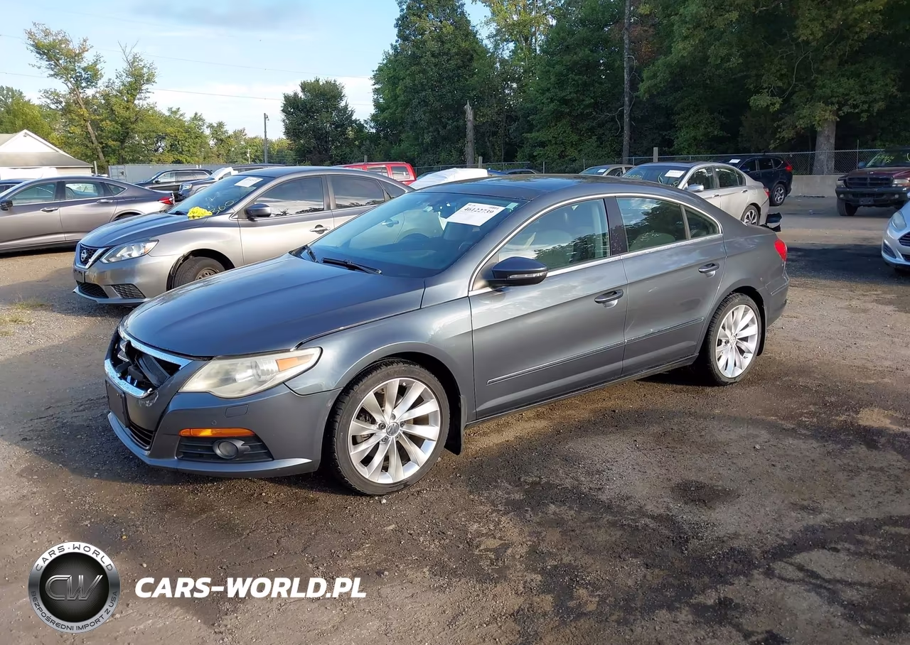 2009 Volkswagen Cc Vr6 Sport VIN:WVWEU93C09E538296 - 2