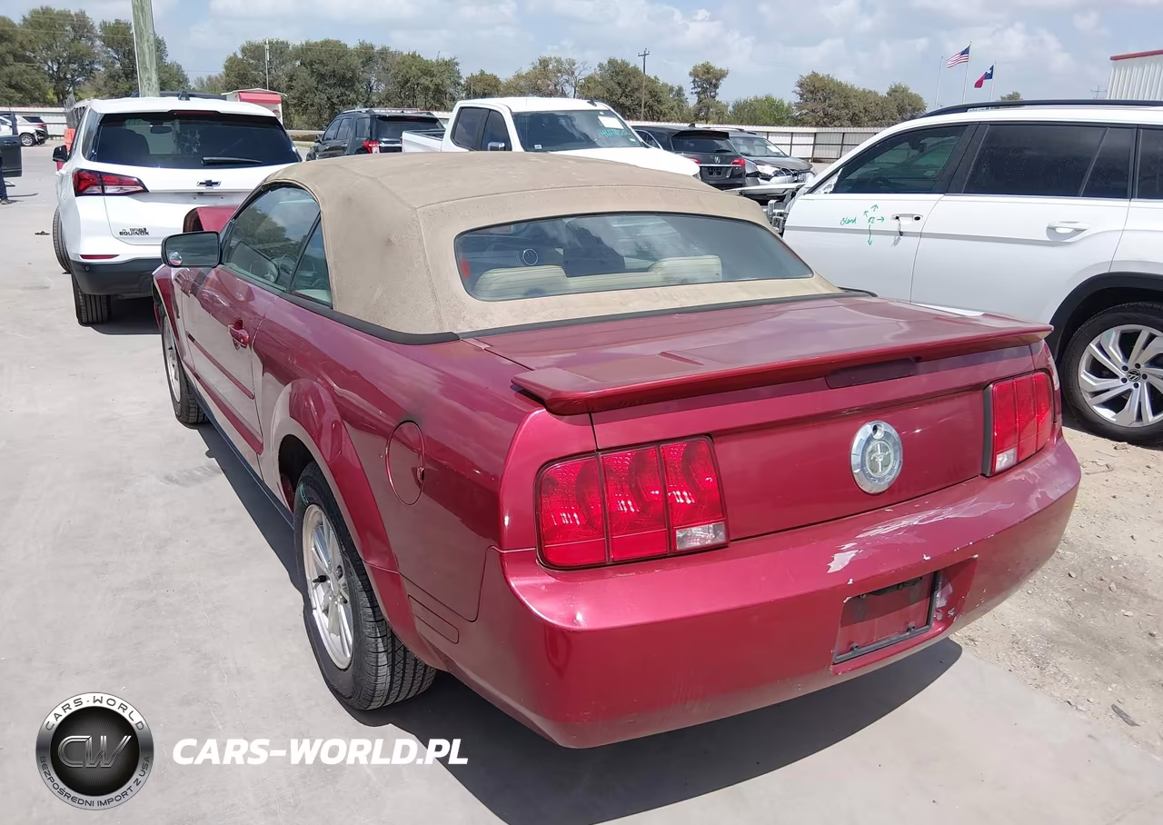2007 Ford Mustang V6 Deluxe-V6 Premium VIN:1ZVFT84N875276345 - 3