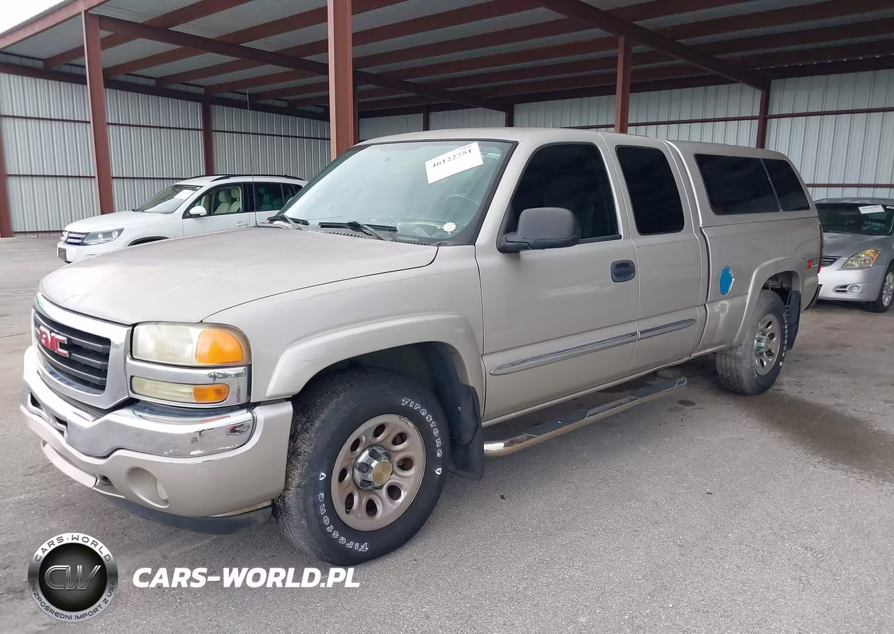 2007 GMC Sierra 1500 Classic Sle2 VIN:1GTEK19B37Z179893 - 2