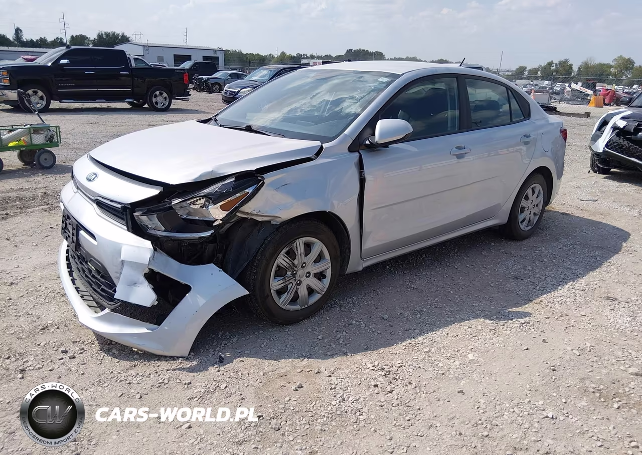 2021 Kia Rio Lx VIN:3KPA24AD9ME406069 - 2