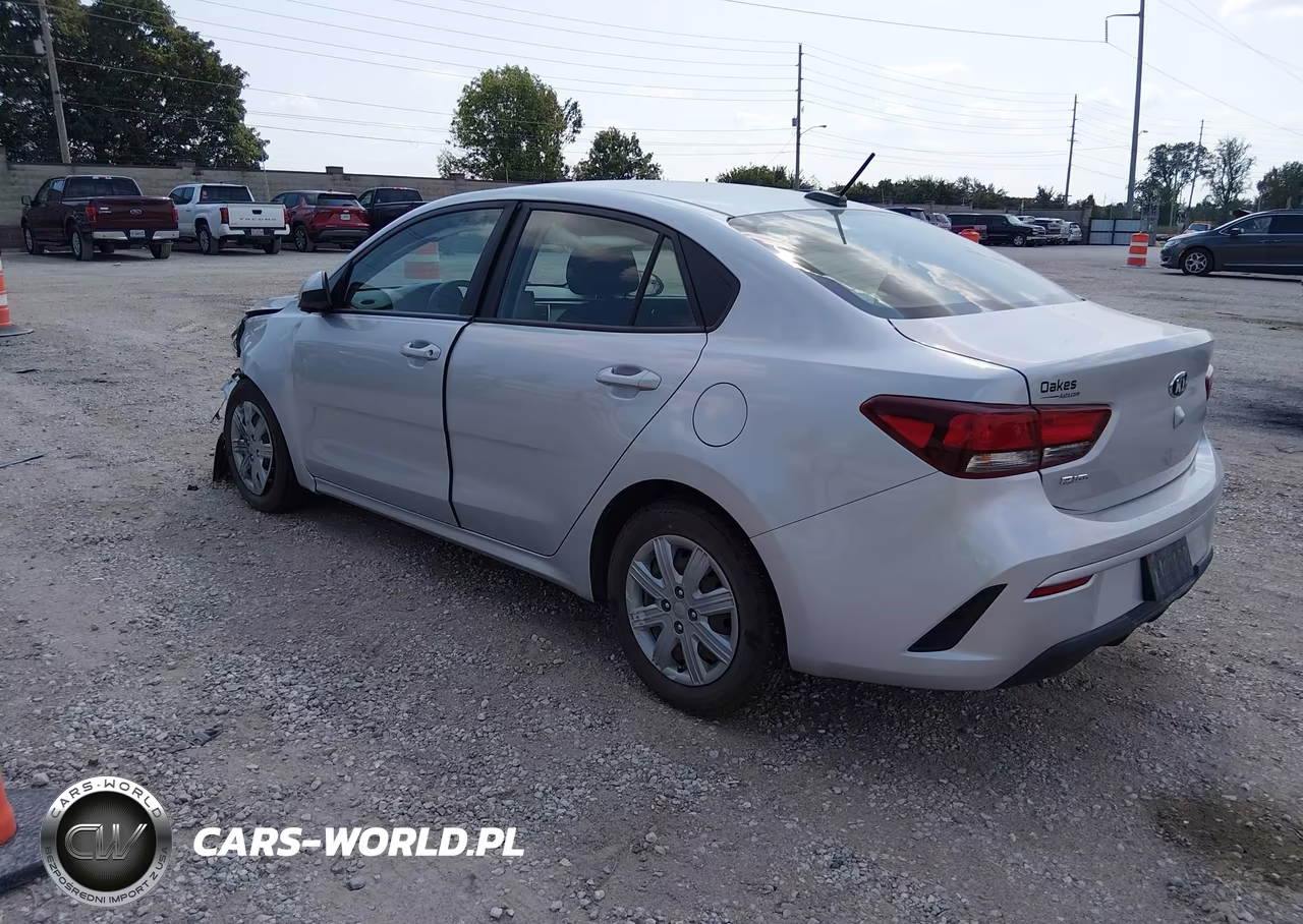 2021 Kia Rio Lx VIN:3KPA24AD9ME406069 - 3