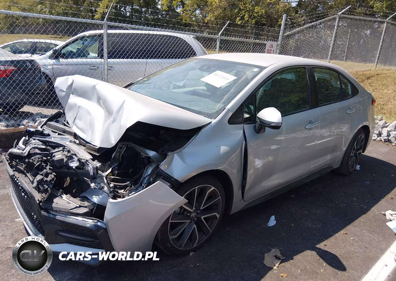 2020 Toyota Corolla Se VIN:5YFS4RCE8LP036358 - 2