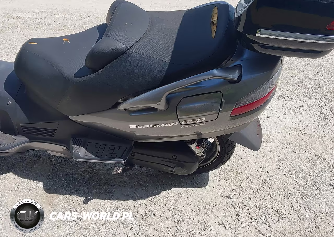 2008 Suzuki An650 A VIN:JS1CP51B182100270 - 9