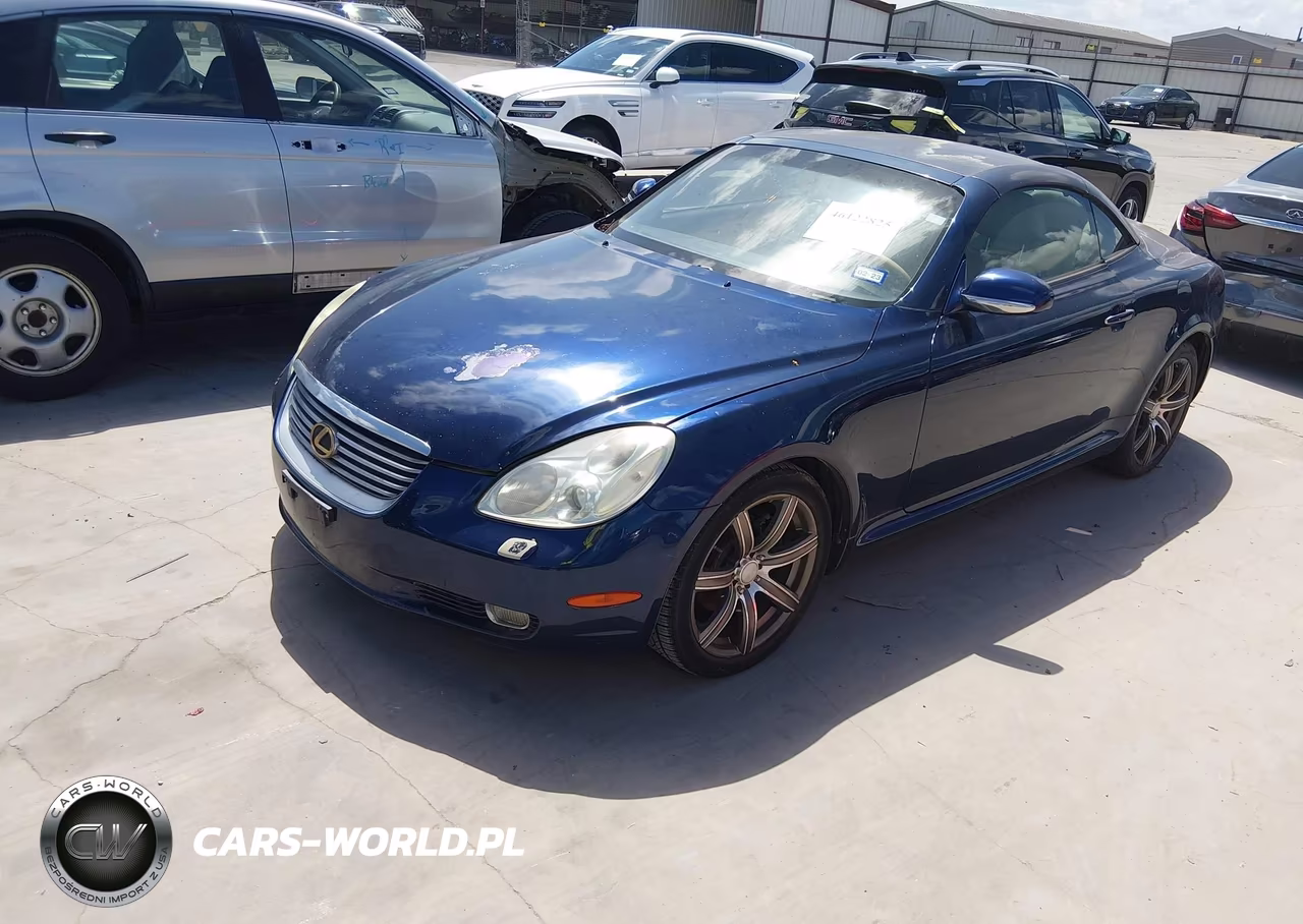 2002 Lexus Sc 430 VIN:JTHFN48Y020003088 - 2