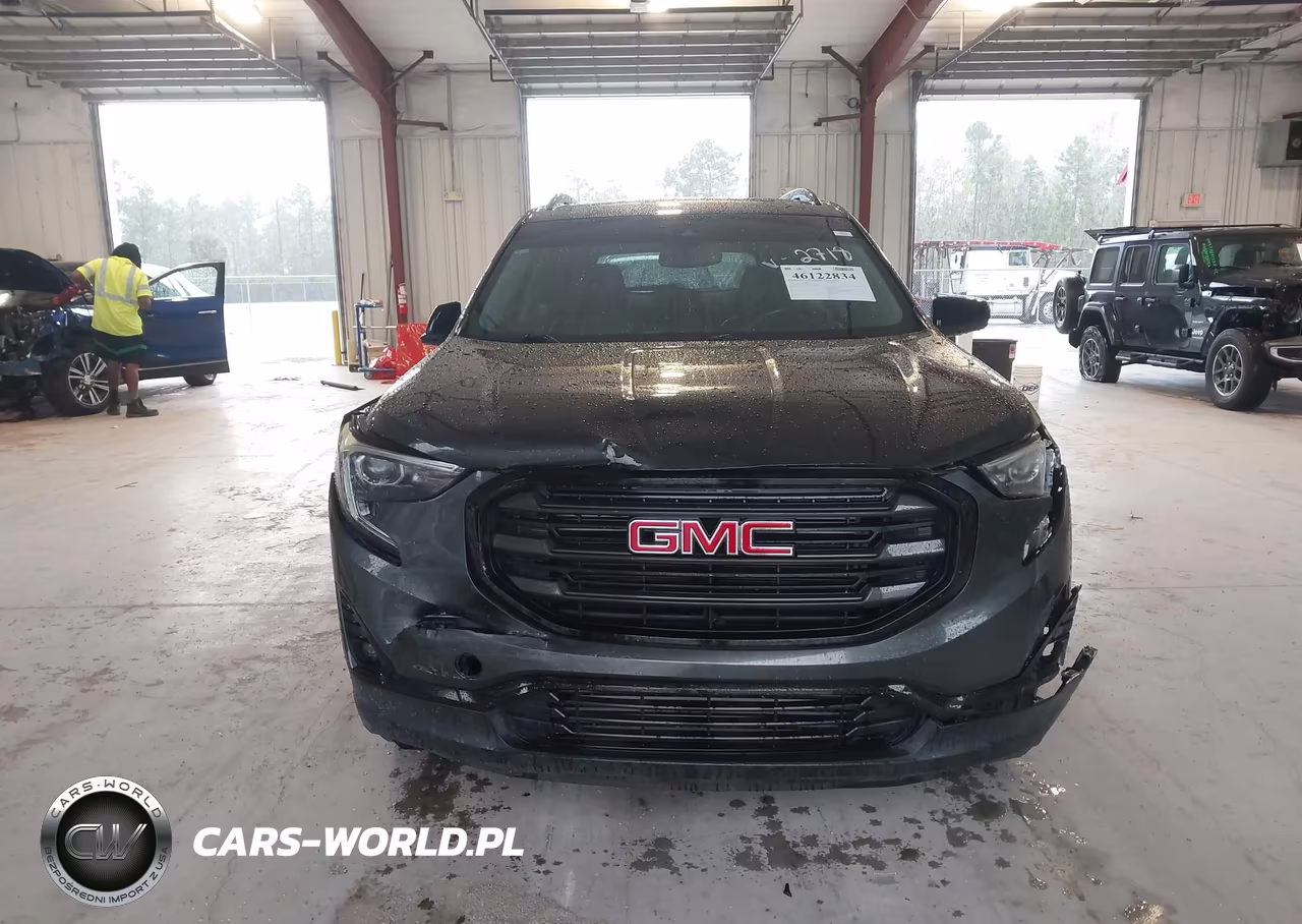 2021 GMC Terrain Fwd Slt VIN:3GKALPEV1ML392718 - 12