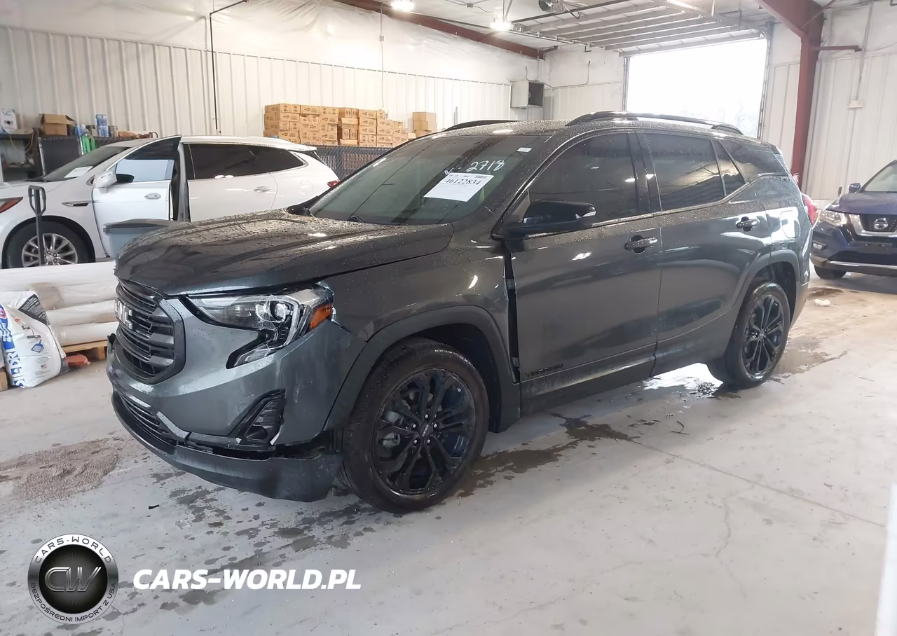 2021 GMC Terrain Fwd Slt VIN:3GKALPEV1ML392718 - 2