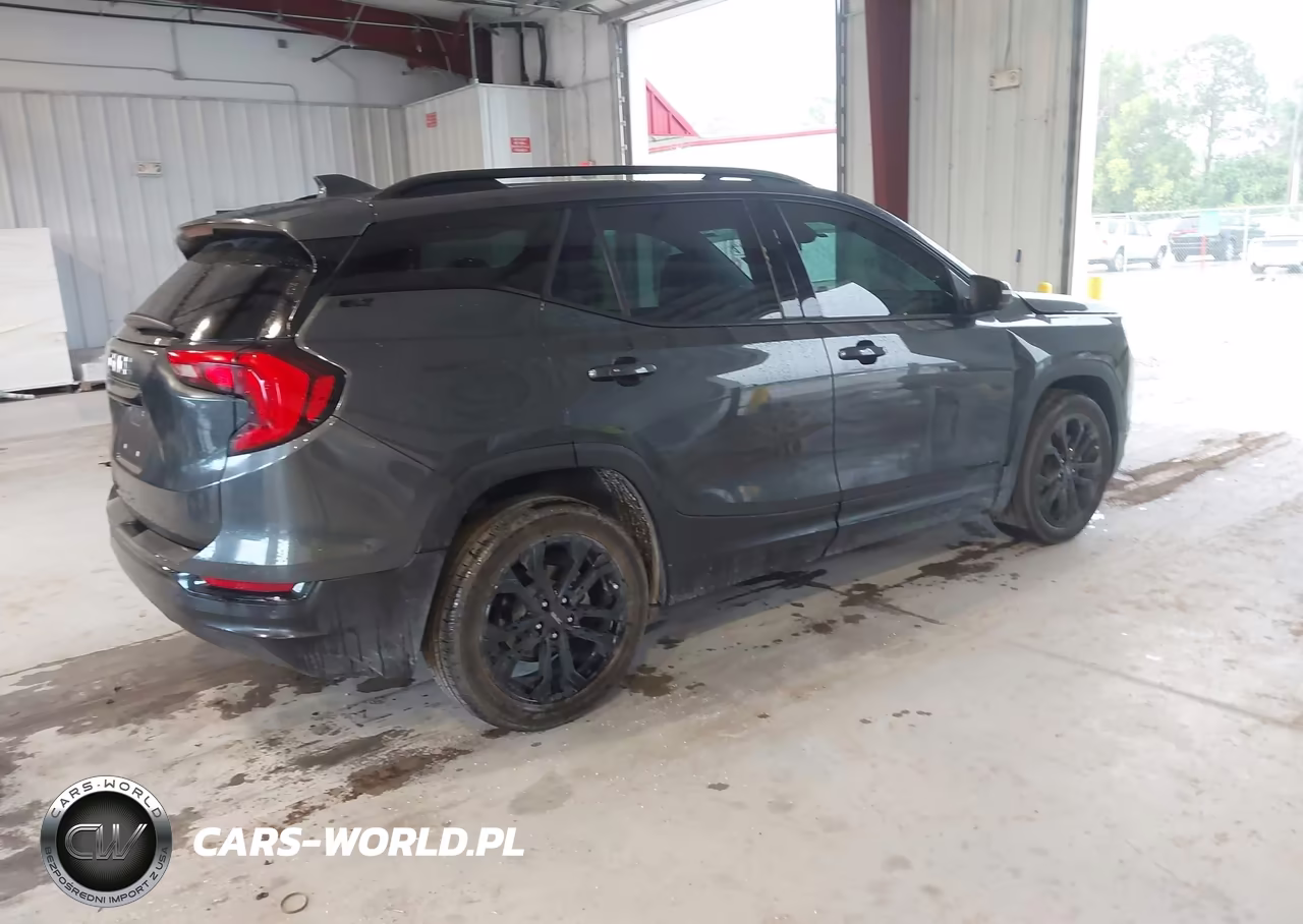 2021 GMC Terrain Fwd Slt VIN:3GKALPEV1ML392718 - 4