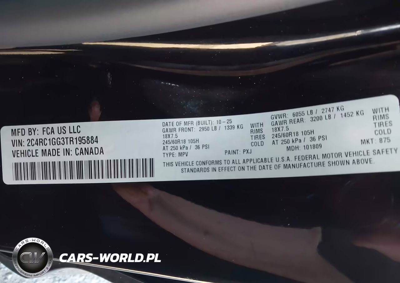 2026 Chrysler Pacifica Limited VIN:2C4RC1GG3TR195884 - 9