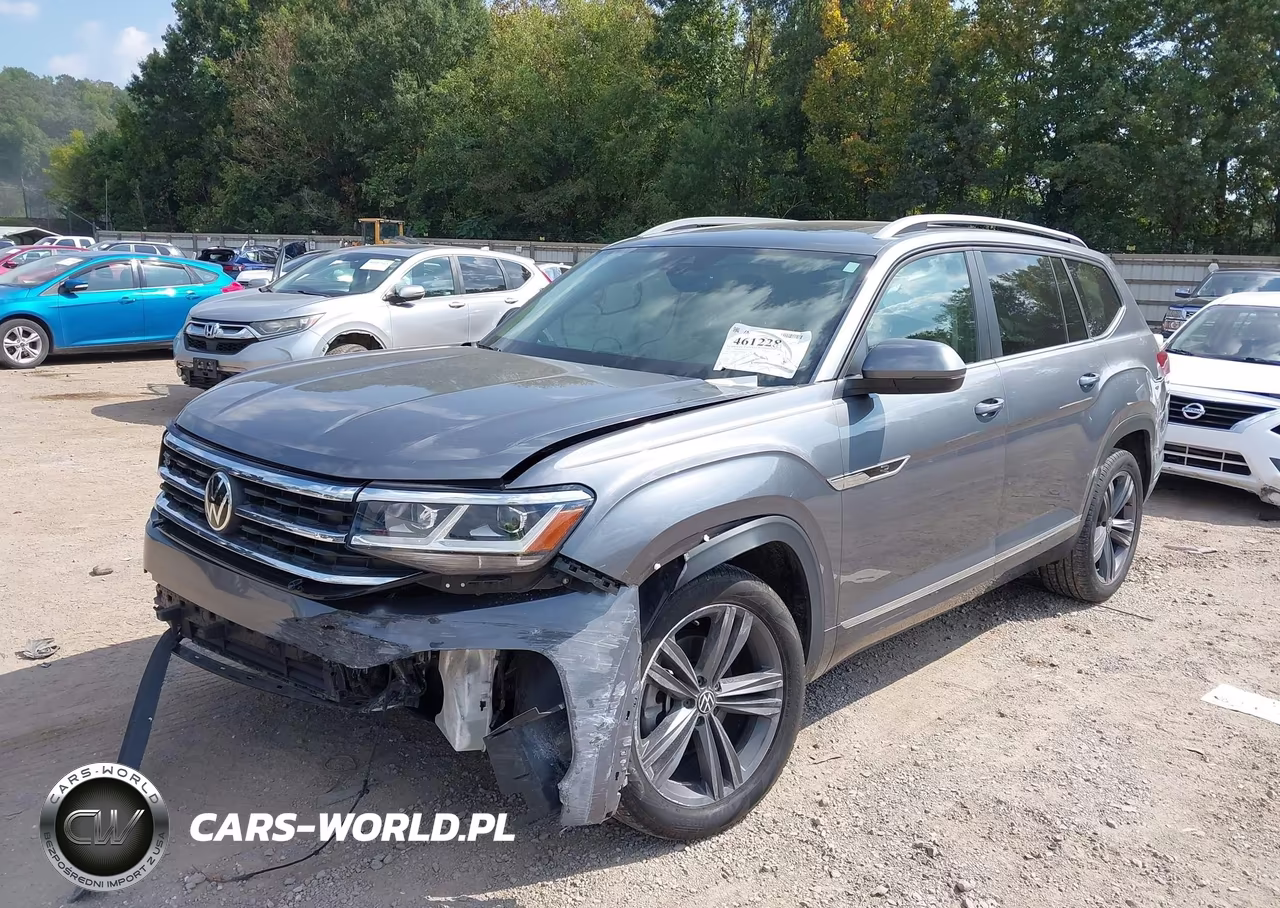 2022 Volkswagen Atlas 3.6L V6 Sel R-Line VIN:1V2AR2CA7NC506617 - 2