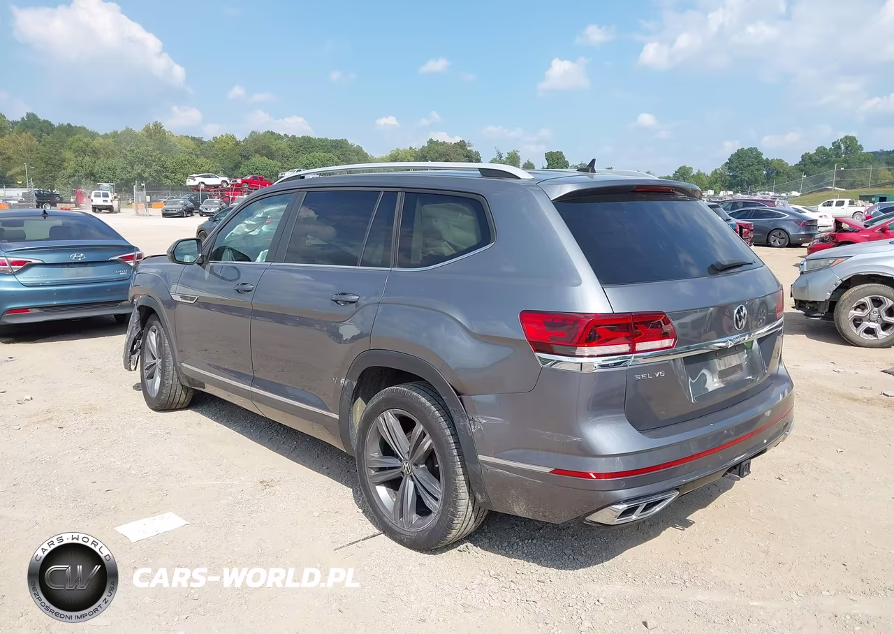 2022 Volkswagen Atlas 3.6L V6 Sel R-Line VIN:1V2AR2CA7NC506617 - 3