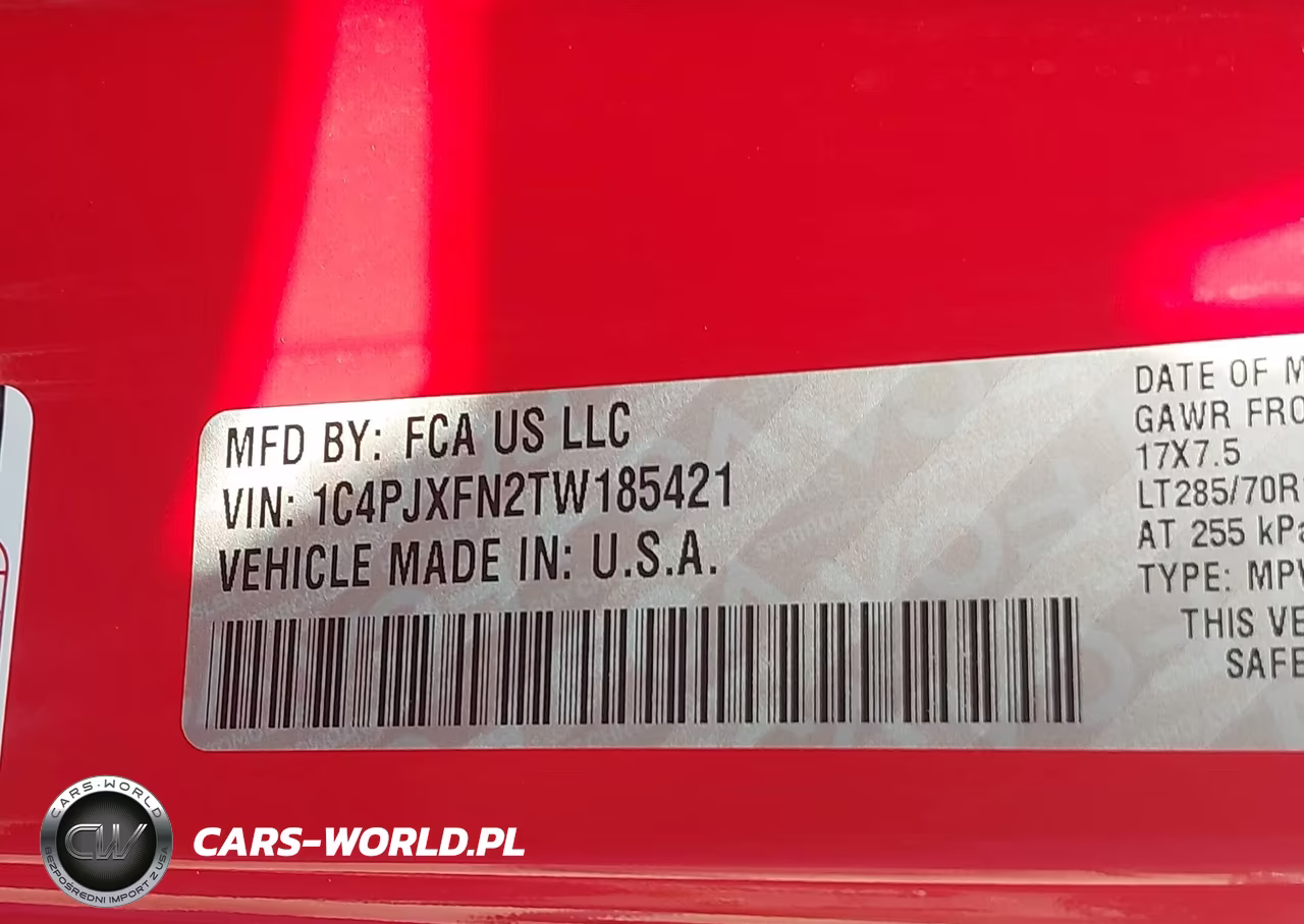 2026 Jeep Wrangler Rubicon 4X4 VIN:1C4PJXFN2TW185421 - 9