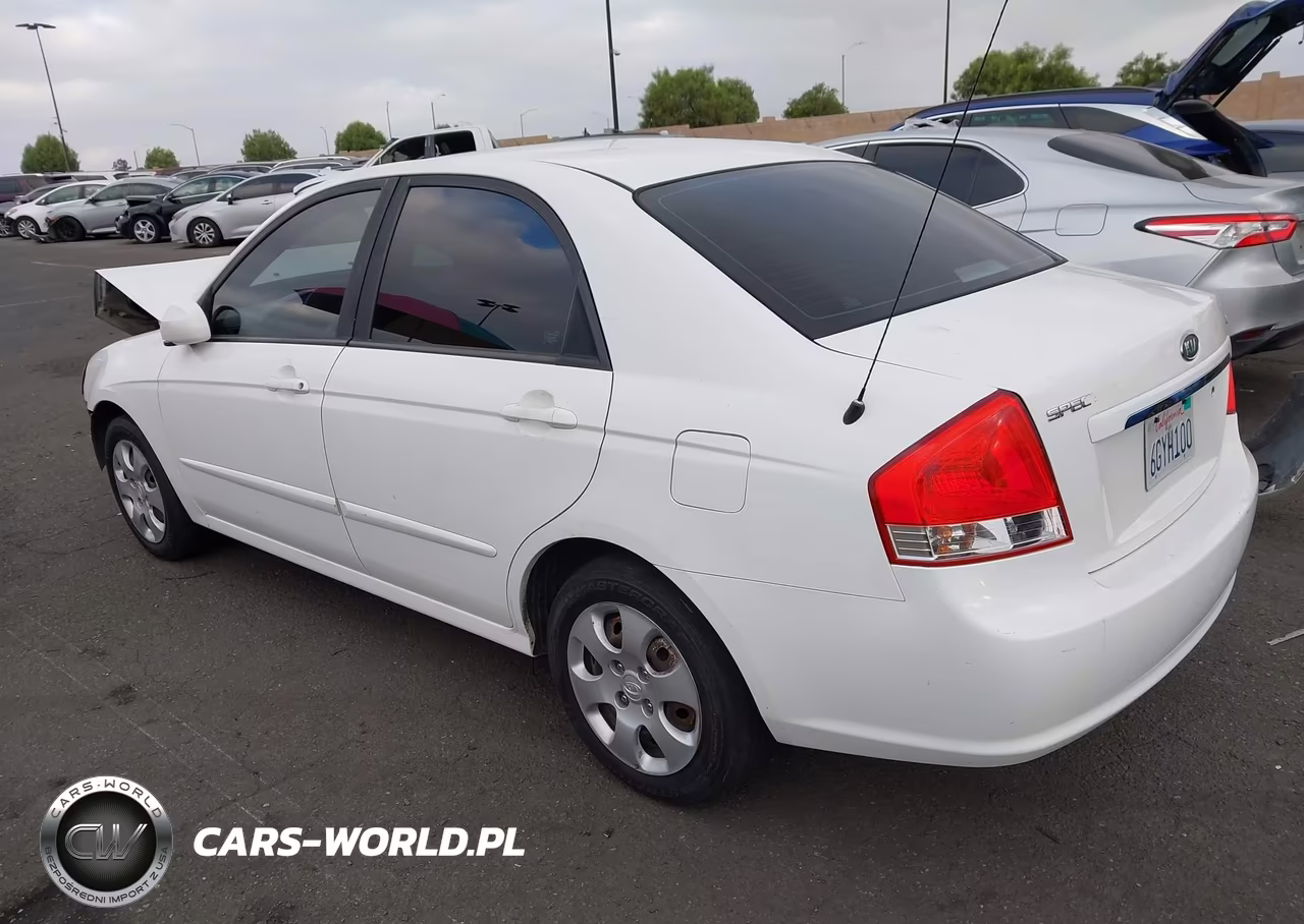 2008 Kia Spectra Ex VIN:KNAFE122385584180 - 3