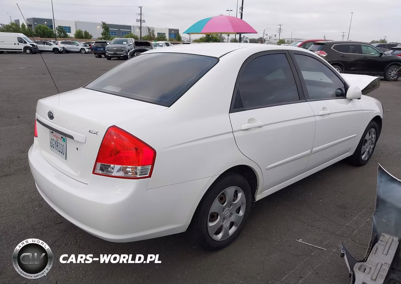 2008 Kia Spectra Ex VIN:KNAFE122385584180 - 4