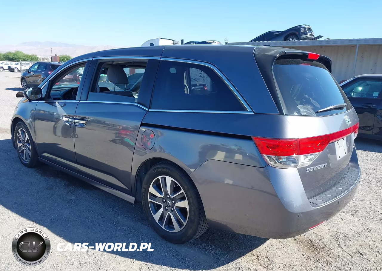 2014 Honda Odyssey Touring-Touring Elite VIN:5FNRL5H95EB053137 - 3