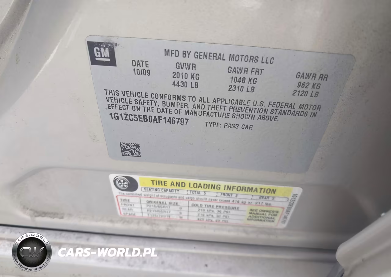 2010 Chevrolet Malibu Lt VIN:1G1ZC5EB0AF146797 - 9