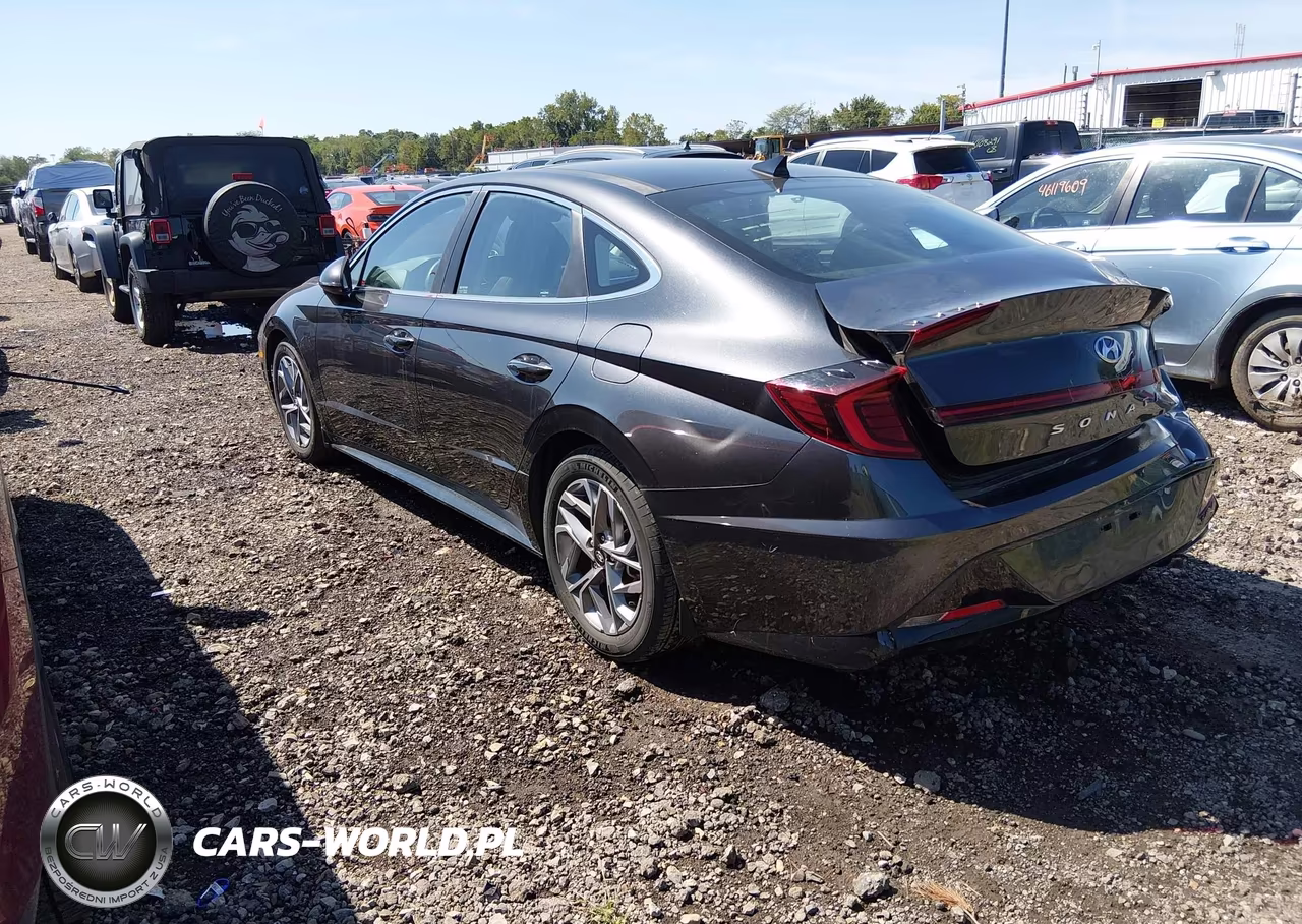 2021 Hyundai Sonata Sel VIN:5NPEF4JA9MH102991 - 3