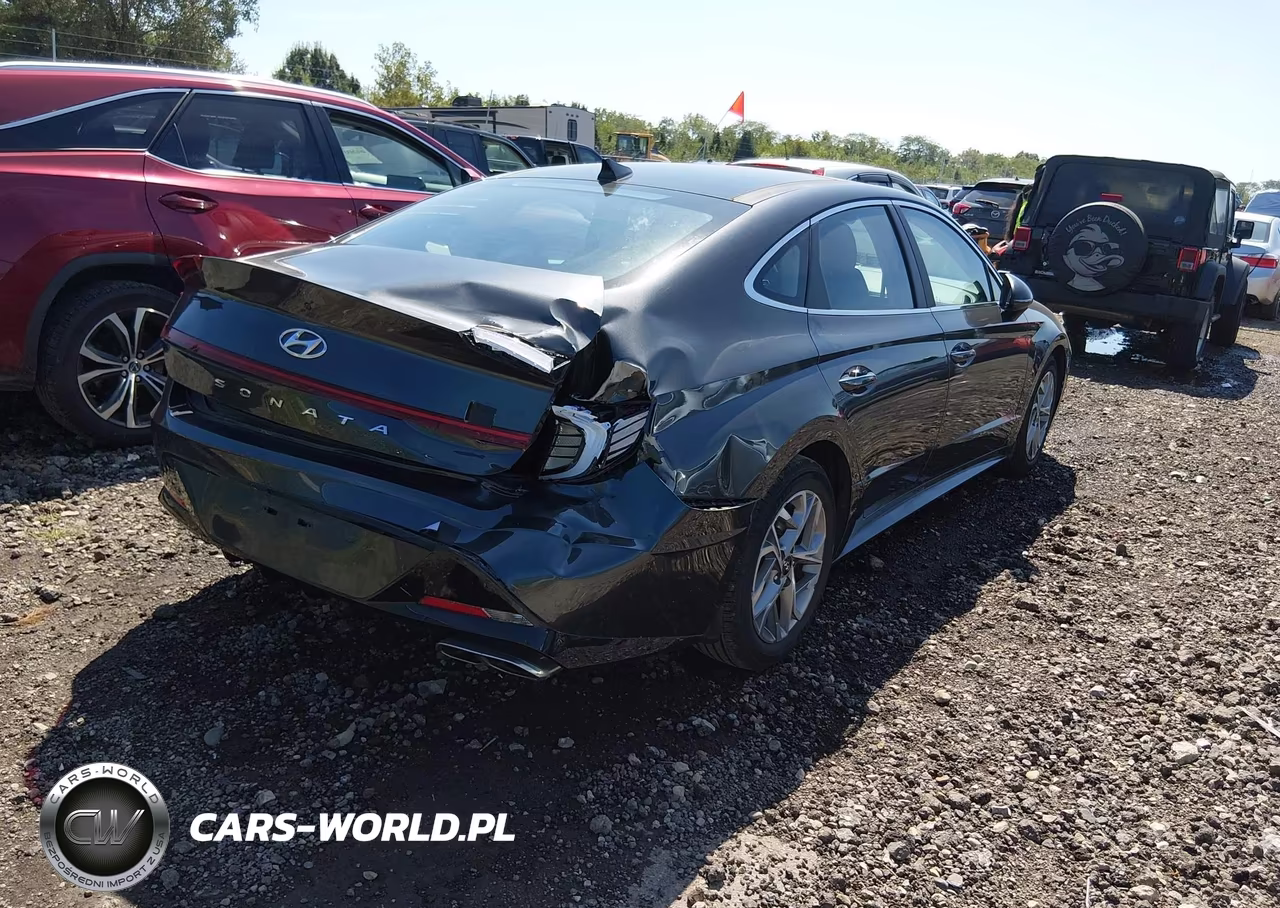 2021 Hyundai Sonata Sel VIN:5NPEF4JA9MH102991 - 4