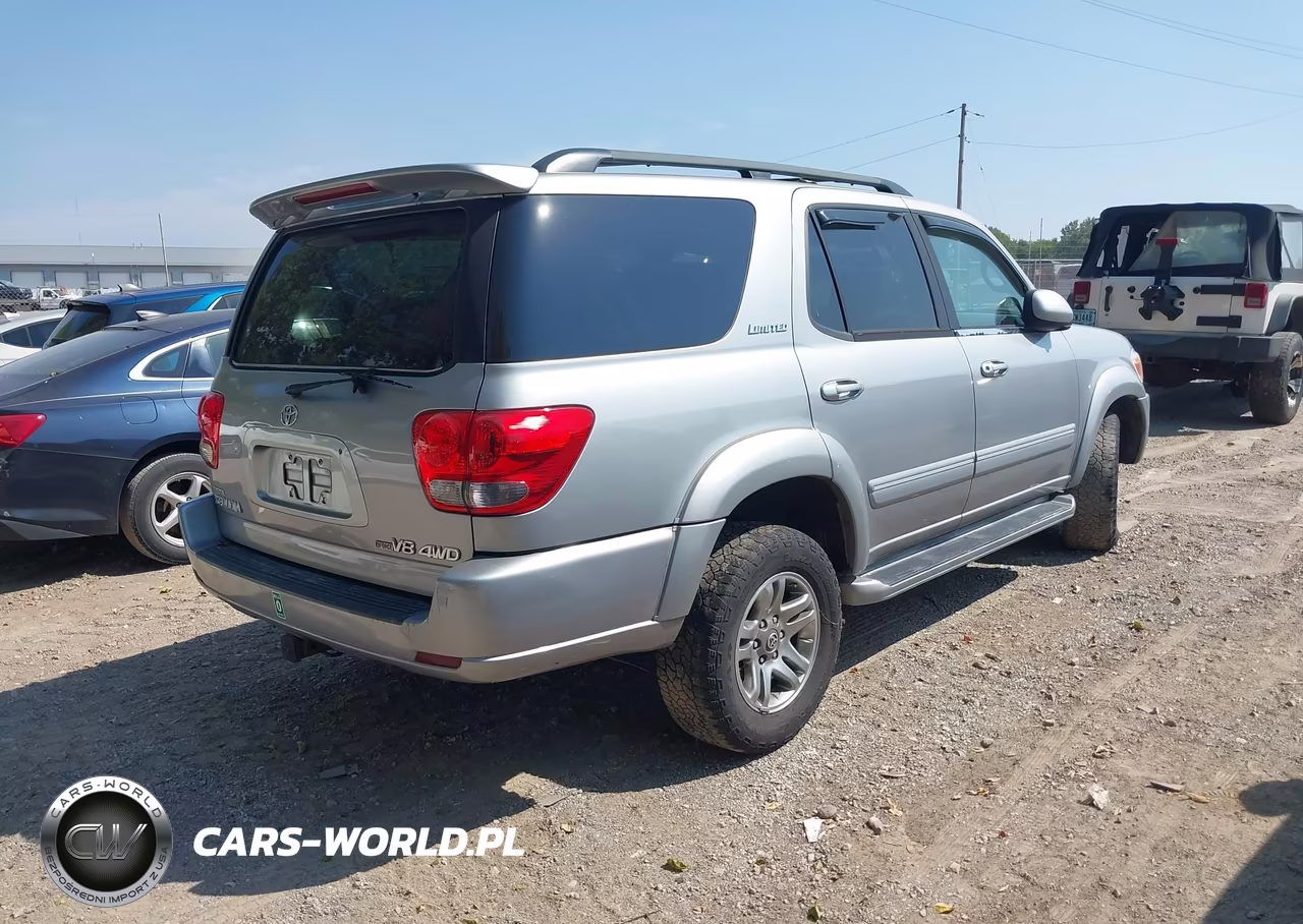 2005 Toyota Sequoia Limited V8 VIN:5TDBT48A95S251575 - 4