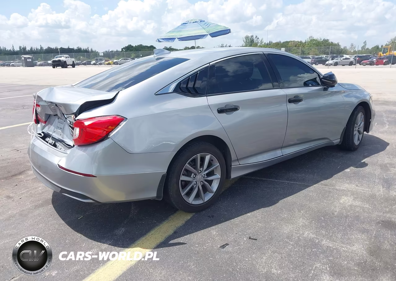 2021 Honda Accord Lx VIN:1HGCV1F19MA106159 - 4