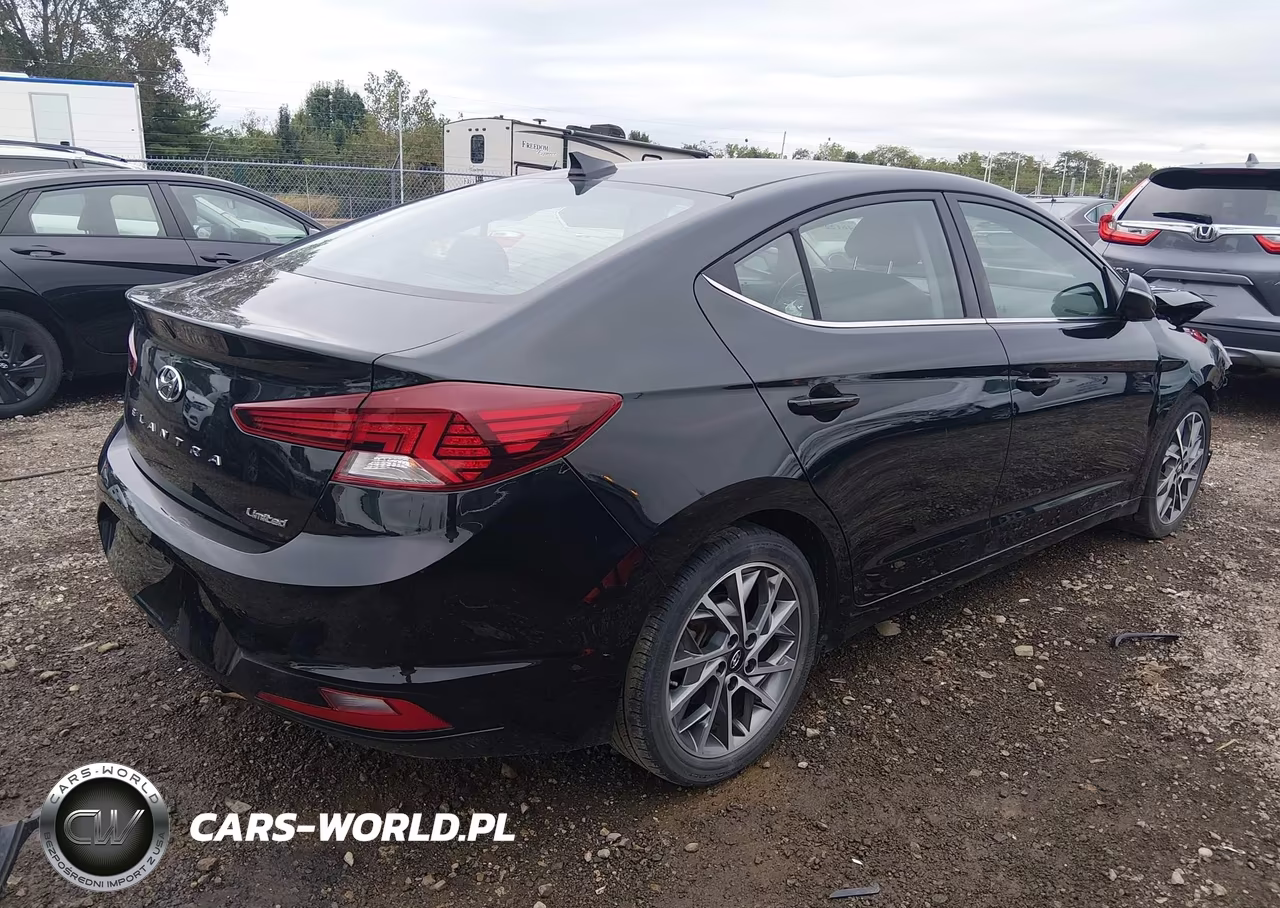 2020 Hyundai Elantra Limited VIN:5NPD84LF3LH597931 - 4
