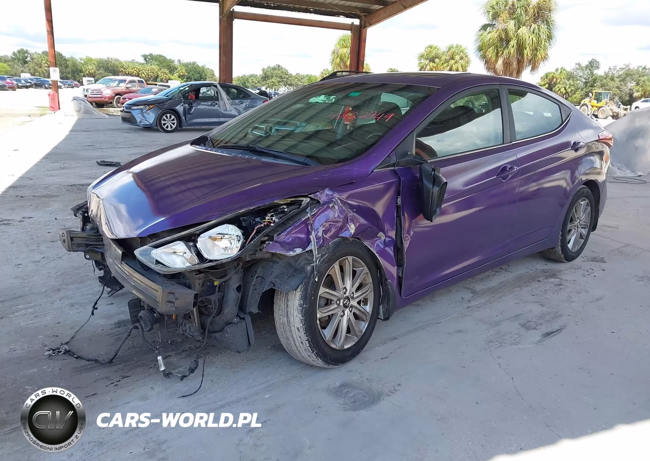2015 Hyundai Elantra Se VIN:5NPDH4AE6FH585903 - 2