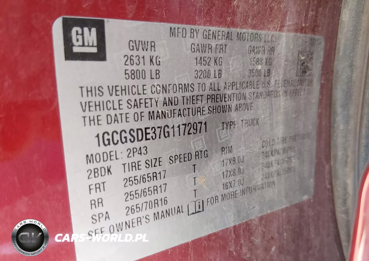 2016 Chevrolet Colorado Z71 VIN:1GCGSDE37G1172971 - 9